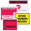 Special Use Packaging List Envelopes